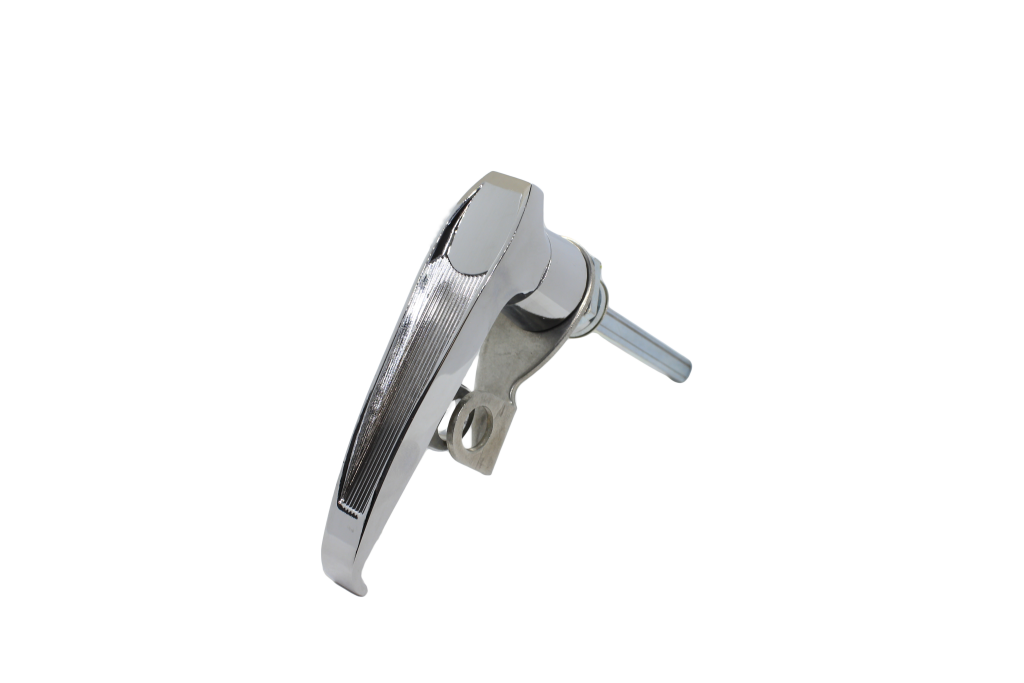 L Handle PadLockable w/Spindle - Chrome | Prolec Australia